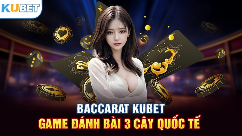 Baccarat Kubet - Game đánh bài 3 cây quốc tế
